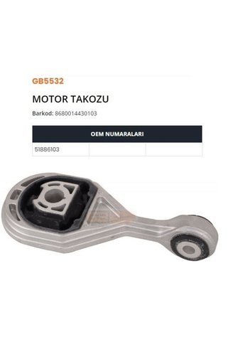 MOTOR TAKOZU 500 L 1.6 D MJT 51886103 SOT