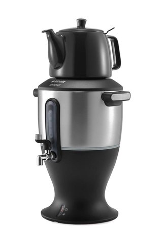 ArçelikGri Porselen Demlikli Semaver K-3285pıgrı