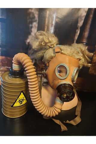kho military design DM-1 Çekya Çocuk Maske+eo16 (Konserve) Filtre+Hortum