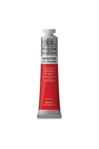 Winsor Newton Winsor & Newton : Winton Yağlı Boya : 200 Ml : Cad. Scarlet Hue