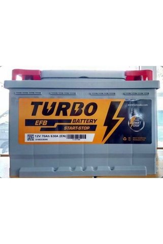 TURBO 12v 70 Amper 630 Aen Efb Start Stop Akü Petlas Üretimi