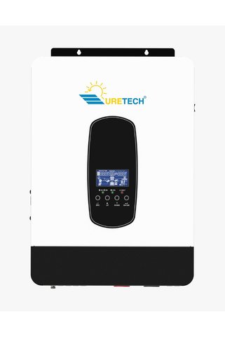 URETECH 5KVA 5KW 7000VA 6200 Watt Tam Sinüs Akıllı MPPT İnverter 48dc-220VAC İnvertör
