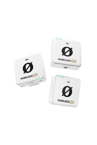 Rode Wireless ME Dual: 2 Kişilik Kablosuz Yaka Mikrofonu - Beyaz