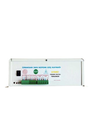 İzmaksan 380 VOLT TRİFAZE KEPENK GÜÇ KAYNAĞI