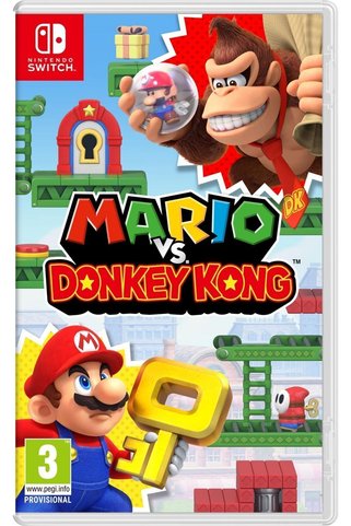Nintendo Mario vs Donkey Kong