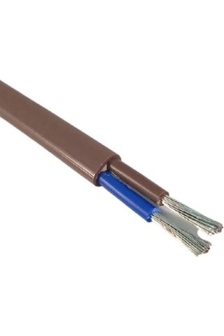 ErolMarin EROL MARİN Kablo. Yassı KALAYLI Kablo. Tekne Ve Karavan Tesisat Kablosu. 2X1,5mm. 15 Metre
