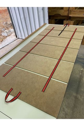 Aslan AKMİR RAF 2 Metre Pazarcı Tezgah Tahtası (KAMPET ÜSTÜNE KOYMAK IÇİN) 1 .kalite 200x93 Cm