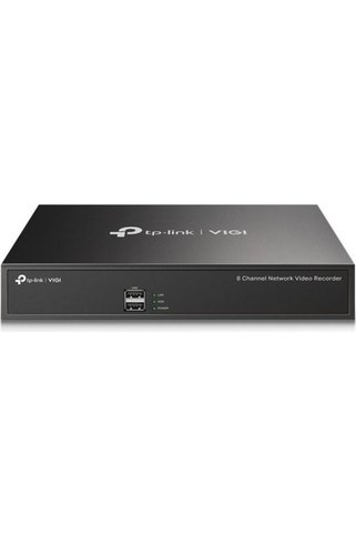 TP-LINK VIGI NVR1008H-8MP 8MP 2 USB 80 Mbps 8 CHANNEL SATA INTERFACE NETWORK VIDEO RECORDER