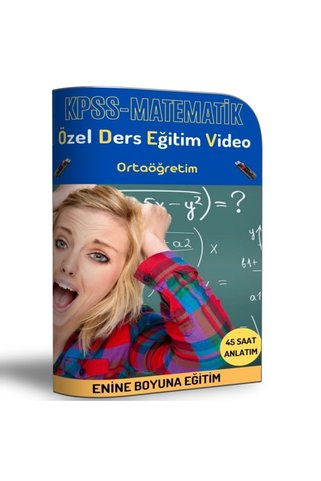Enine Boyuna Eğitim Kpss Ortaöğretim Matematik Video Eğitim Seti