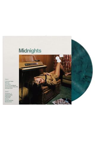 plakmarketi Yabancı Plak - Taylor Swift / Midnights (limited S.e. - Jade Green Marbled Lp)