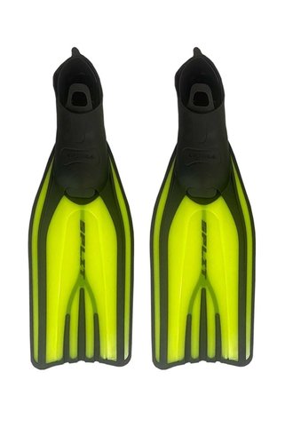 Apnea Palet Splıt Sarı 53cm 38-39 Plastik Pala --- Sarı 1çft.