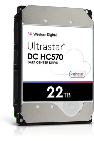 WD Ultrastar 3.5 Inc 22tb 7200rpm 512mb Hc570 0f48155 Wuh722222ale6l4 Sabit Disk(5 YIL GARANTİLİ)
