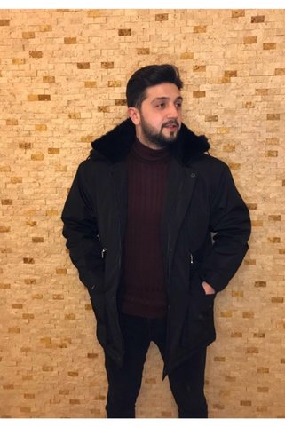 Şahin konfeksiyon Su Ve Rüzgar Geçirmez Parka Içi Müflonlu Bondi Kumaş