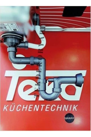 Teka Evye Sifonu Taşmalıklı Büyük Kafalı