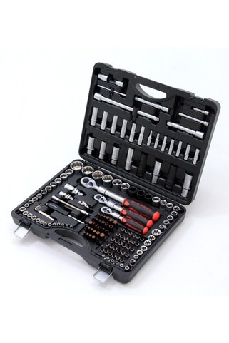 Worldforce S-ultra 156 Parça Profesyonel Lokma Takımı 1/4",3/8",1/2"