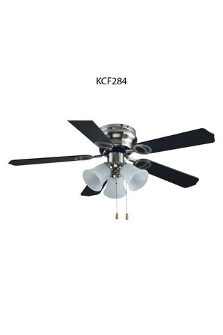 sekizgen led KCF-284 108 CM ÇAP 3 AMPULLÜ ZİNCİRLİ AVİZELİ VANTİLATÖR 5 KANATLI BÜYÜK TİP