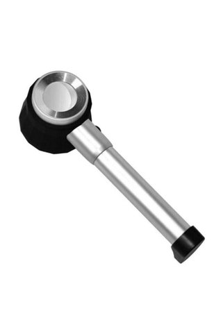 Nikula 10x Optik Ölçekli Metal El Büyüteç Cam Lens 3 Led Işıklı Fermuarlı Eva Çantalı