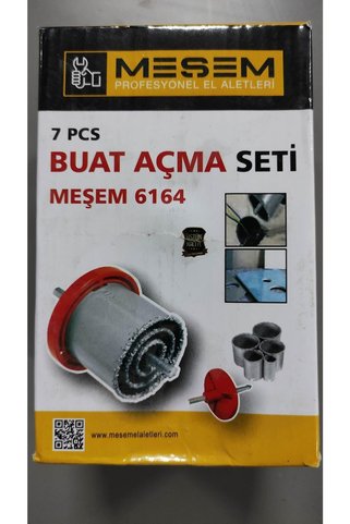 Meşem 7 Parça Karpit Uçlu Buat Açma Seti 33,53,67,73,83 Mm