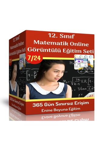 Enine Boyuna Eğitim 12. Sınıf Matematik Online Görüntülü Eğitim Seti