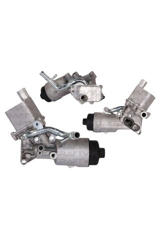 Kraftvoll Yağ Soğutucusu Komple - 08090136 Kraftvoll - Opel Astra J Corsa E Insignia 09 Ve Sonrası Uyumlu