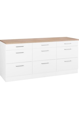 Tdesigno Arita Mutfak Çekmeceli Alt Modül 150 cm Beyaz Tezgah Dahil Td-ari-011