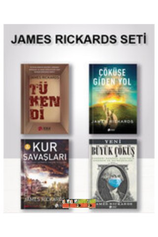 Scala Yayıncılık James Rickards okuma Seti (4kitap)
