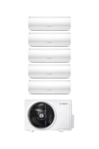 Bosch A++ 42000 Btu 1 Dış + 5 İç Ünite (2x9000 + 3x12000 Btu) Multi Inverter Klima