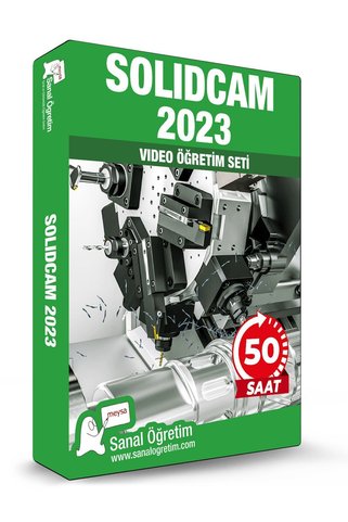 Sanal Öğretim SolidCAM 2023 Video Ders Eğitim Seti