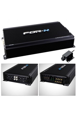 For-X Oto Anfi 320w 4 Kanal Bass Kontrollü Xae-804