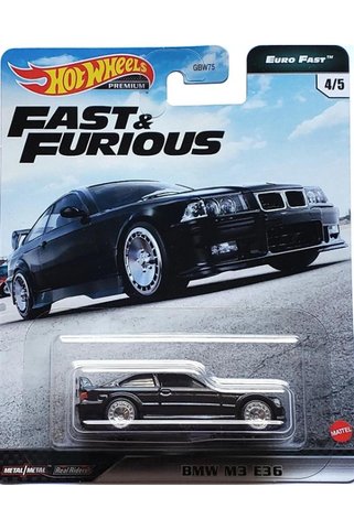 HOT WHEELS Premium Bmw M3 E36 Black