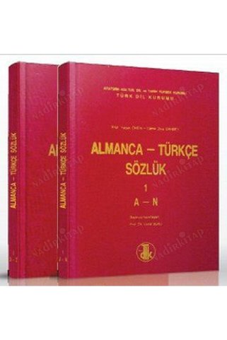 Literatürk Academia ALMANCA TÜRKÇE SÖZLÜK   (2 CİLT TAKIM HALİNDE)-VURAL ÜLKÜ
