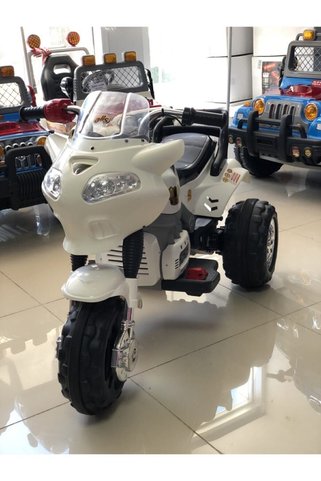 Aliş Toys Goway 12 Volt Turbo & Müzik Çalarlı Elden Gazlı Dev Motor 3-9 Yaş