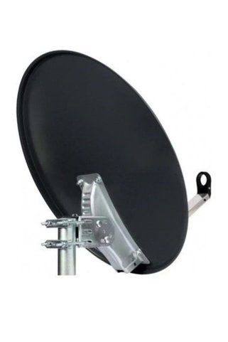 GESSAT Çanak Anten Takımı 85 Cm Uydu Siyah