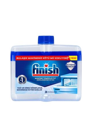 Finish 12'li Finish Bulaşık Makinesi Temizleyici 250 ml.