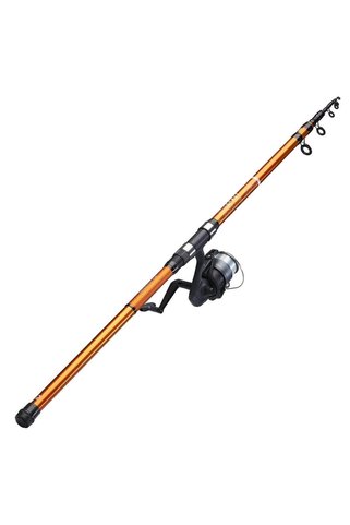 Decathlon Caperlan Seacoast Lıght 100 Teleskopik Olta Kamış Makine Seti - Deniz Balıkçılığı - 300cm