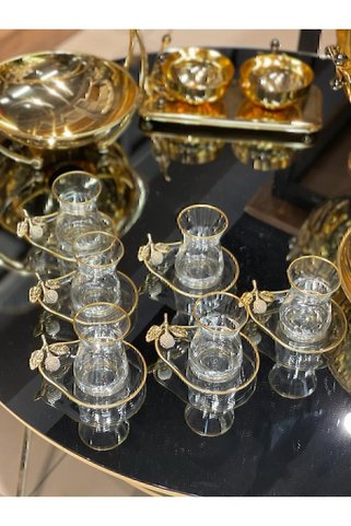 Paşabahçe Özel Seri 6'lı Çay Seti , Çay Takımı , Hediyelik , Çeyizlik