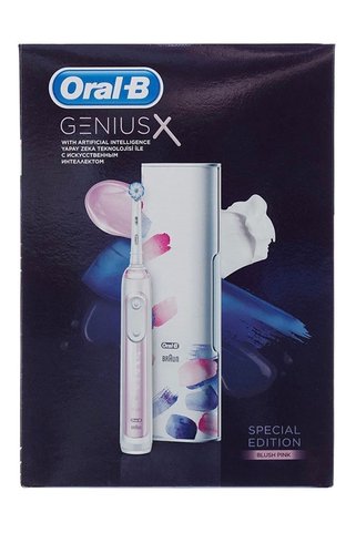 Oral-B Yapay Zeka Destekli Şarj Edilebilir Diş Fırçası Pembe Seyahat Kabı