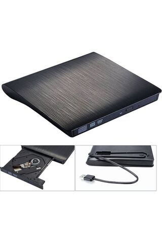 KENLY USB 3.0 Harici DVD RW CD/DVD Yazıcı Okuyucu – Ultra İnce Taşınabilir Optik Sürücü