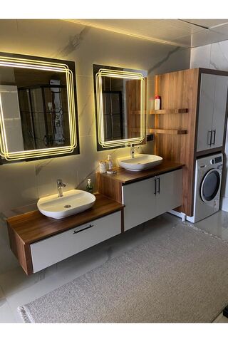 ZENİT YAPI 100X70 Dokunmatik Ledli Banyo Aynası