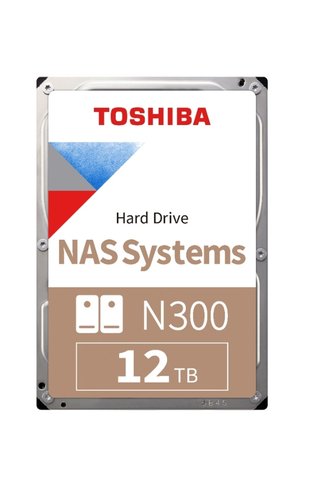 Toshiba 12TB N300 7200RPM SATA 256MB HDWG21CUZSVA