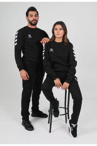 hummel Armin Pamuklu Sweat Siyah