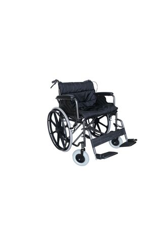 FUHASSAN FH02 XXL BARİATRİK - KATLANABİLİR - 55CM GENİŞİLİĞİNDE MANUEL TEKERLEKLİ SANDALYE
