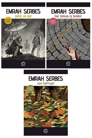 İletişim Yayınları Behzat Ç. Serisi 3 Kitap Set / Çekiç Ve Gül + Her Temas Iz Bırakır + Son Hafriyat / Emrah Serbes