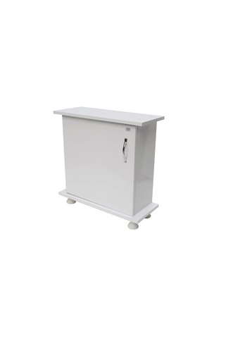 Kanki Pet Akvaryum Sehpası 65 Cm MDF Düz Siyah 65x26x67 cm