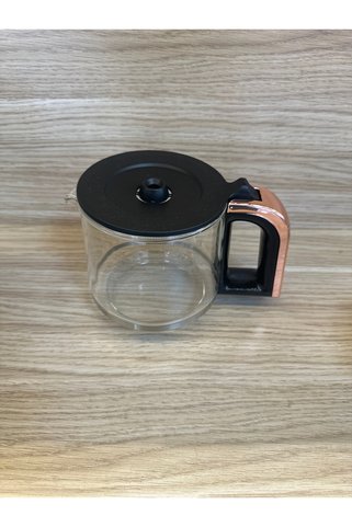 Karaca Çaysever Robotea Bakır Renkli Cam Demlik Grubu Orijinal Yedek Parça