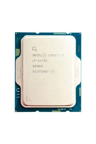 Intel CORE i7 14700 61MB 12çekirdekli O/B UHD 1700p 65w Kutusuz+Fansız
