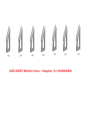 VALOR Bistüri Ucu No 11 - Neşter - 100 Adet