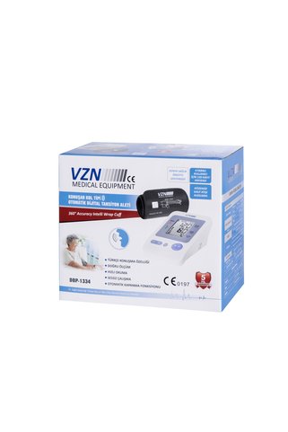VZN Kol Tipi Otomatik Dijital Tansiyon Aleti, 5 Yıl Garanti, Akıllı Pratik Manşon