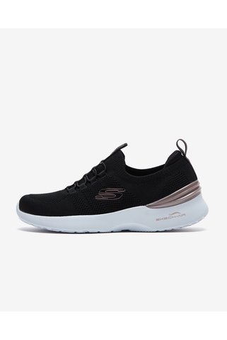 SKECHERS SKECH-AİR DYNAMİGHT - PERFECT STEPS Kadın Siyah / Pembe Altin Spor Ayakkabı 149754 BKRG