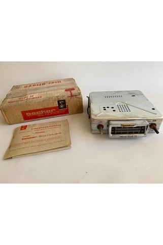 Becker Monte Carlo TG Klasik Otomobil Radyosu
